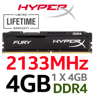 Marxism Lodging Submerged HyperX Fury 4GB DDR4 2133MHz RAM - Best Deals - South Africa