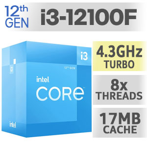 Intel Core i3 12100F Processor