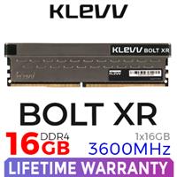 KLEVV BOLT XR 16GB 3600MHz DDR4 Gaming OC Memory