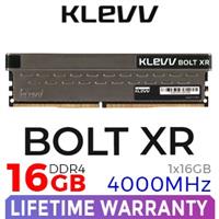 KLEVV BOLT XR 16GB 4000MHz DDR4 Gaming OC Memory