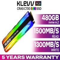 KLEVV CRAS C700 RGB 480GB NVMe SSD