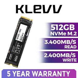KLEVV CRAS C720 512GB NVMe SSD