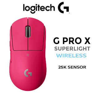 Logitech G PRO X SUPERLIGHT Wireless Gaming Mouse - Pink