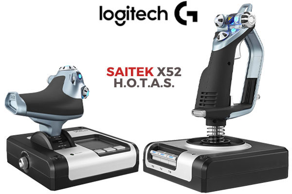 Logitech G X52 Pro USB Flight Control System