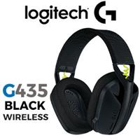 Logitech G435 Bluetooth Wireless Gaming Headset - Black