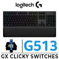Logitech G513 Carbon RGB Mechanical Keyboard - Blue Switch