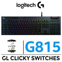 Logitech G815 Keyboard  Clicky Switch