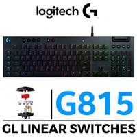 Logitech G815 Lightsync RGB Linear Mechanical Keyboard