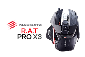 Mad Catz R.A.T. Pro X3 Gaming Mouse - Black