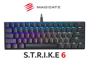Mad Catz S.T.R.I.K.E. 6 Gaming Keyboard