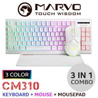 MARVO CM310 3 IN 1 Gaming Combo White