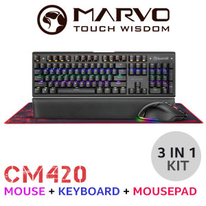 MARVO CM420 3-in-1 Advanced Gaming Kit