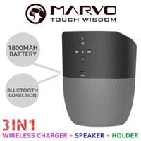 MARVO DM0042 3IN1 Bluetooth Speaker - Black