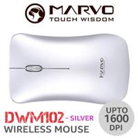MARVO DWM102 Wireless Mouse - Silver