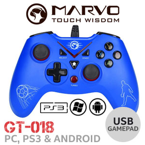MARVO GT-018 Multi-Platform USB Gamepad