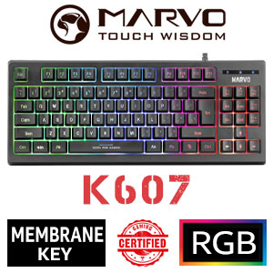 MARVO K607 Membrane Gaming Keyboard