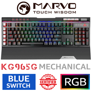 MARVO KG965G Mechanical Gaming Keyboard - Blue Switch