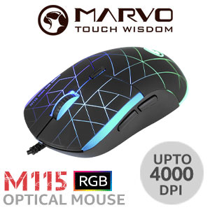 MARVO M115 Optical Gaming Mouse