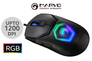 MARVO Z Fit Lite 1200 DPI Gaming Mouse - Black