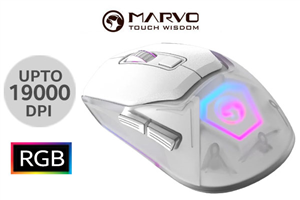 MARVO Z Fit Pro Wireless Gaming Mouse - White