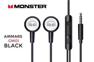Monster Airmars GM01 In-Ear Headphones - Black