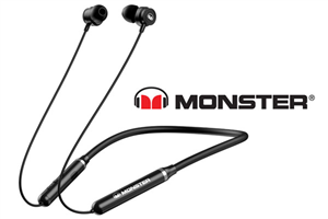 Monster Airmars SG03 Wireless Headphones - Black