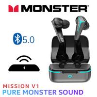 Monster Mission V1 Wireless Headphones - Black