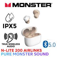 Monster N-Lite 200 AirLinks Wireless  In-Ear Headphones - White