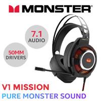 Monster V1 Mission 7.1 Gaming Headset - Black