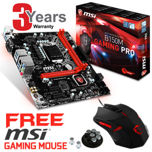 Msi B150M Gaming Pro Intel Motherboard - South Africa