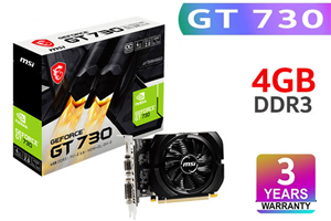 MSI GeForce GT 730K 4GB Graphics Card