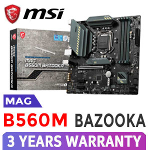 MSI MAG B560M BAZOOKA Intel Motherboard