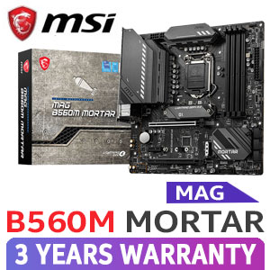 MSI MAG B560M MORTAR Intel Motherboard