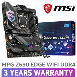 MSI MPG Z690 EDGE WIFI DDR4 Intel Motherboard