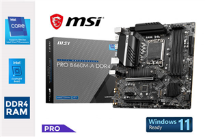 MSI PRO B660M-A DDR4 Intel Motherboard