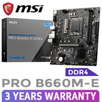 MSI PRO B660M-E DDR4 Intel Motherboard