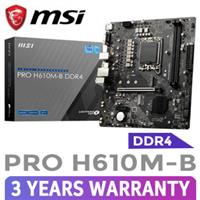 MSI PRO H610M-B DDR4 Intel Motherboard