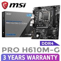 MSI PRO H610M-G DDR4 Intel Motherboard