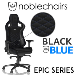 noblechairs EPIC Series Gaming Chair - Black/Blue