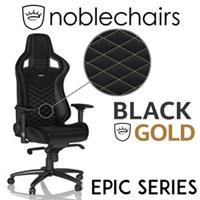 noblechairs EPIC Series Gaming Chair - Black/Gold