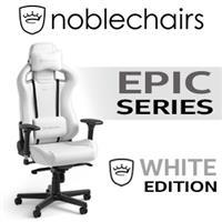 noblechairs EPIC Series Gaming Chair - White Edition