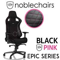 noblechairs EPIC Series Gaming Chair - BLACK/PINK