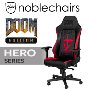 noblechairs HERO Series Gaming Chair - DOOM Edition