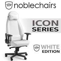 Noblechairs ICON Series Gaming Chair - White Edition