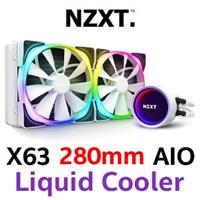 NZXT Kraken X63 280mm RGB AIO Liquid Cooler - White