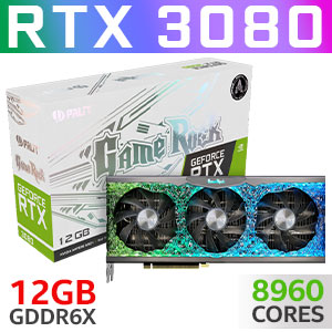 Palit GeForce RTX 3080 GameRock LHR 12GB Graphics Card