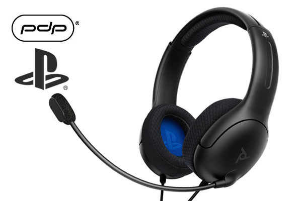 PDP Gaming LVL40 Stereo Wired Headset - Black