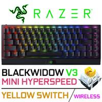 Razer BlackWidow V3 Mini Hyperspeed Wireless Keyboard - Yellow Switches