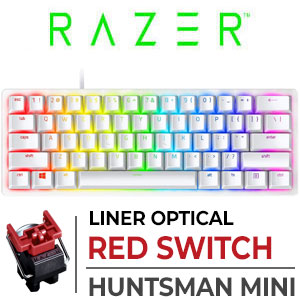 Razer Huntsman Mini Gaming Keyboard - Red Switches - Mercury