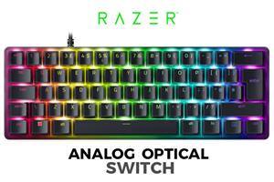 Razer Huntsman Mini Keyboard - Analog Switches - Black